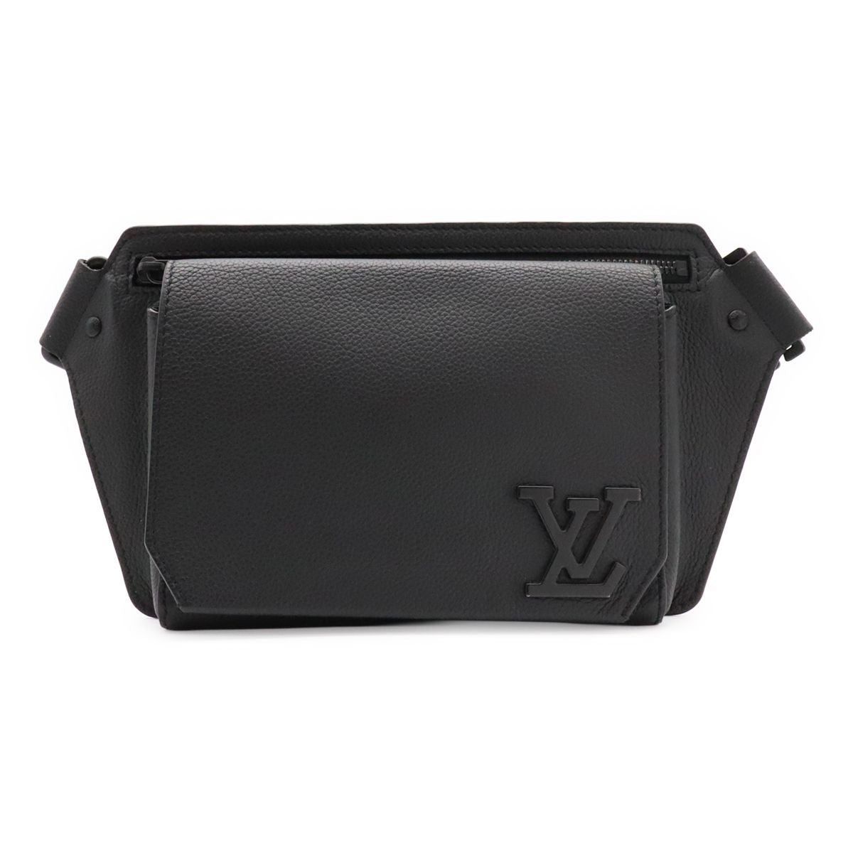 Louis Vuitton LV Aerogram Takeoff Sling Bum Bag Noir Black
