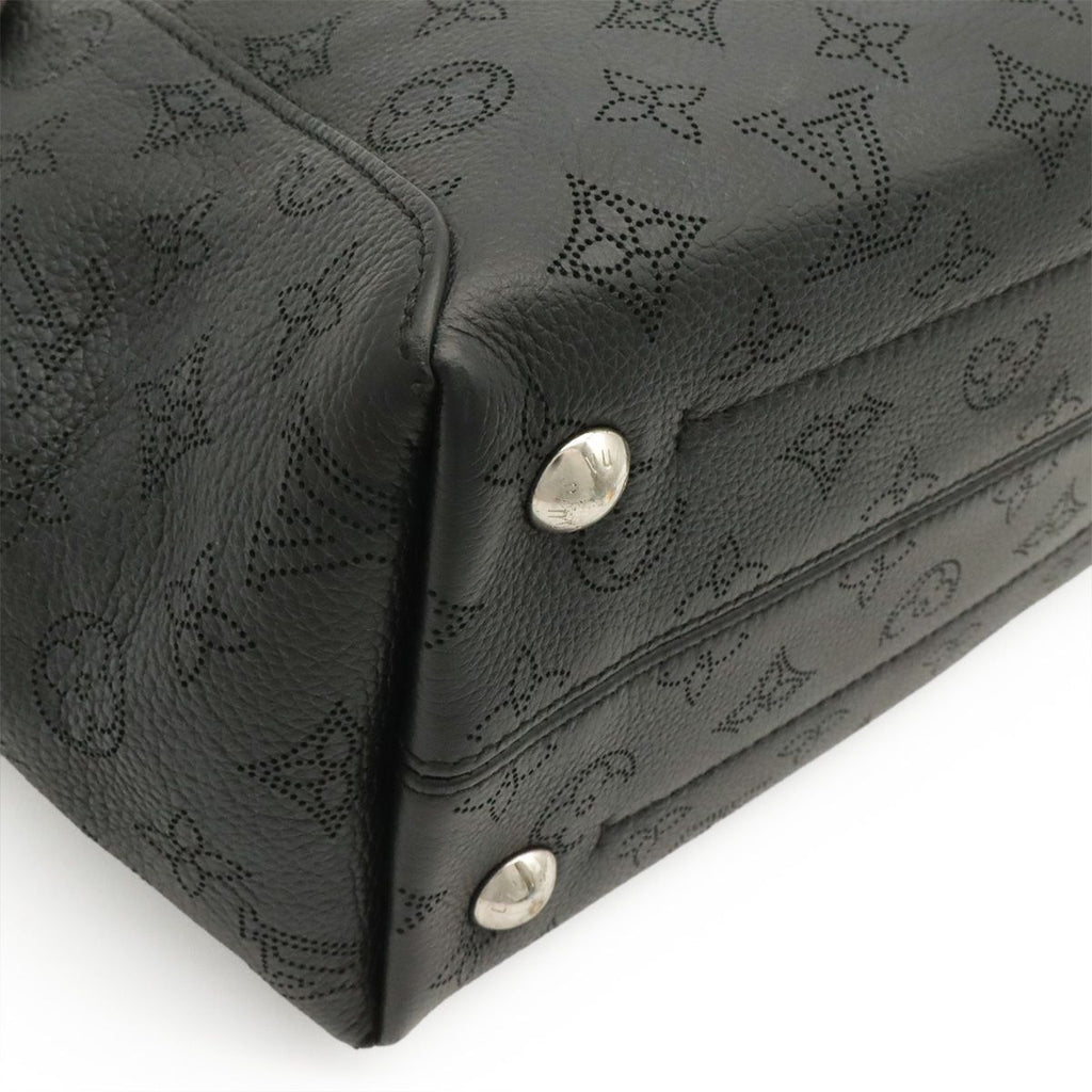 Louis Vuitton Monogram Mahina Hina PM 2-Way Shoulder Bag Leather Noir Black — view 3