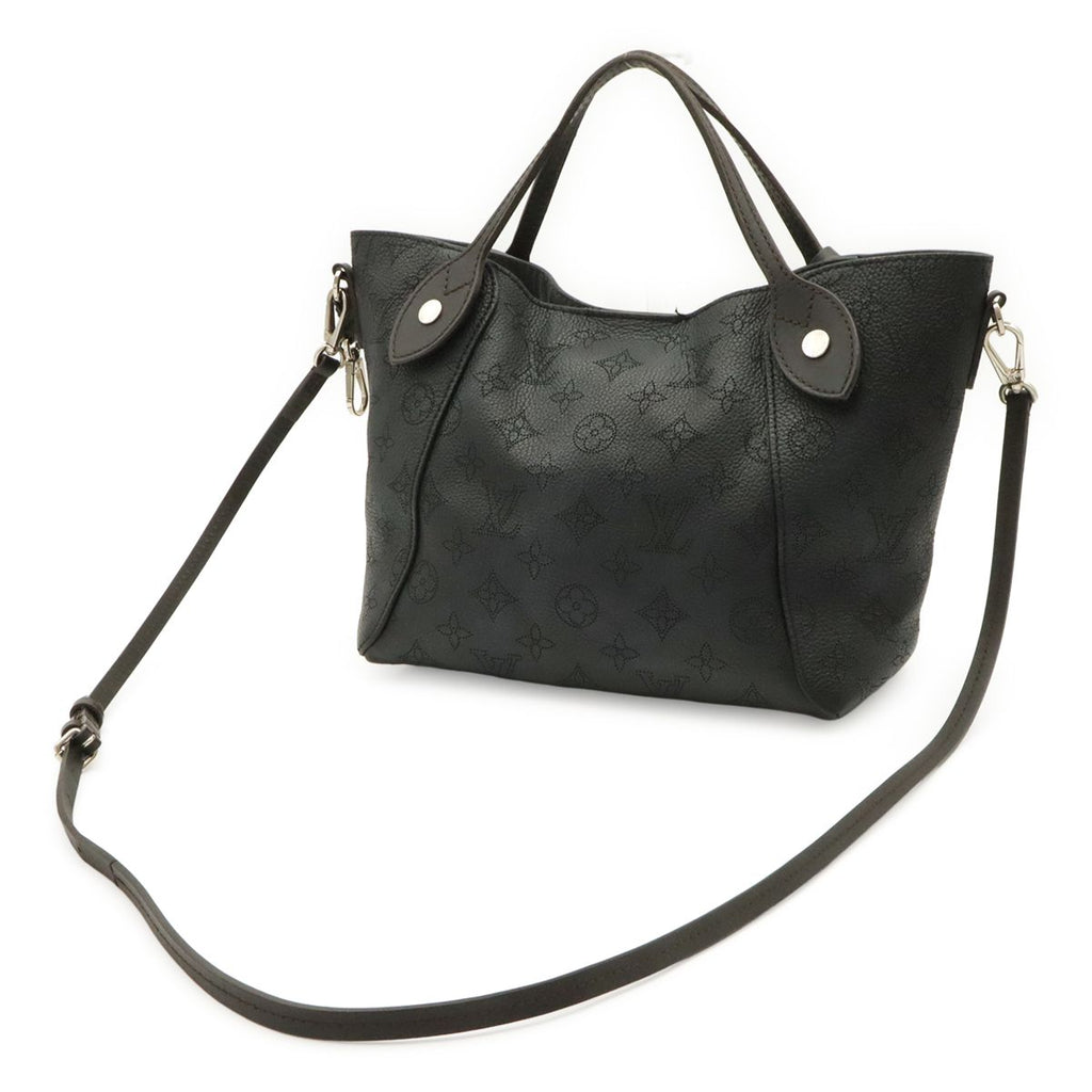Louis Vuitton Monogram Mahina Hina PM 2-Way Shoulder Bag Leather Noir Black — view 2