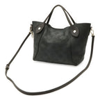 Louis Vuitton Monogram Mahina Hina PM 2-Way Shoulder Bag Leather Noir Black — view 2