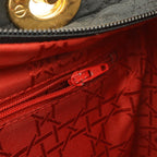 Dior Cannage Tote Nylon Black Gold — view 8