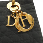 Dior Cannage Tote Nylon Black Gold — view 4