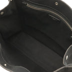 Saint Laurent Paris YSL Yve Gauche Rive Tote Canvas Leather Black — view 6