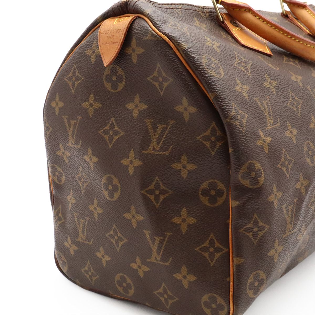 Louis Vuitton Monogram Speedy 35 Mini Boston Bag Purse — view 7