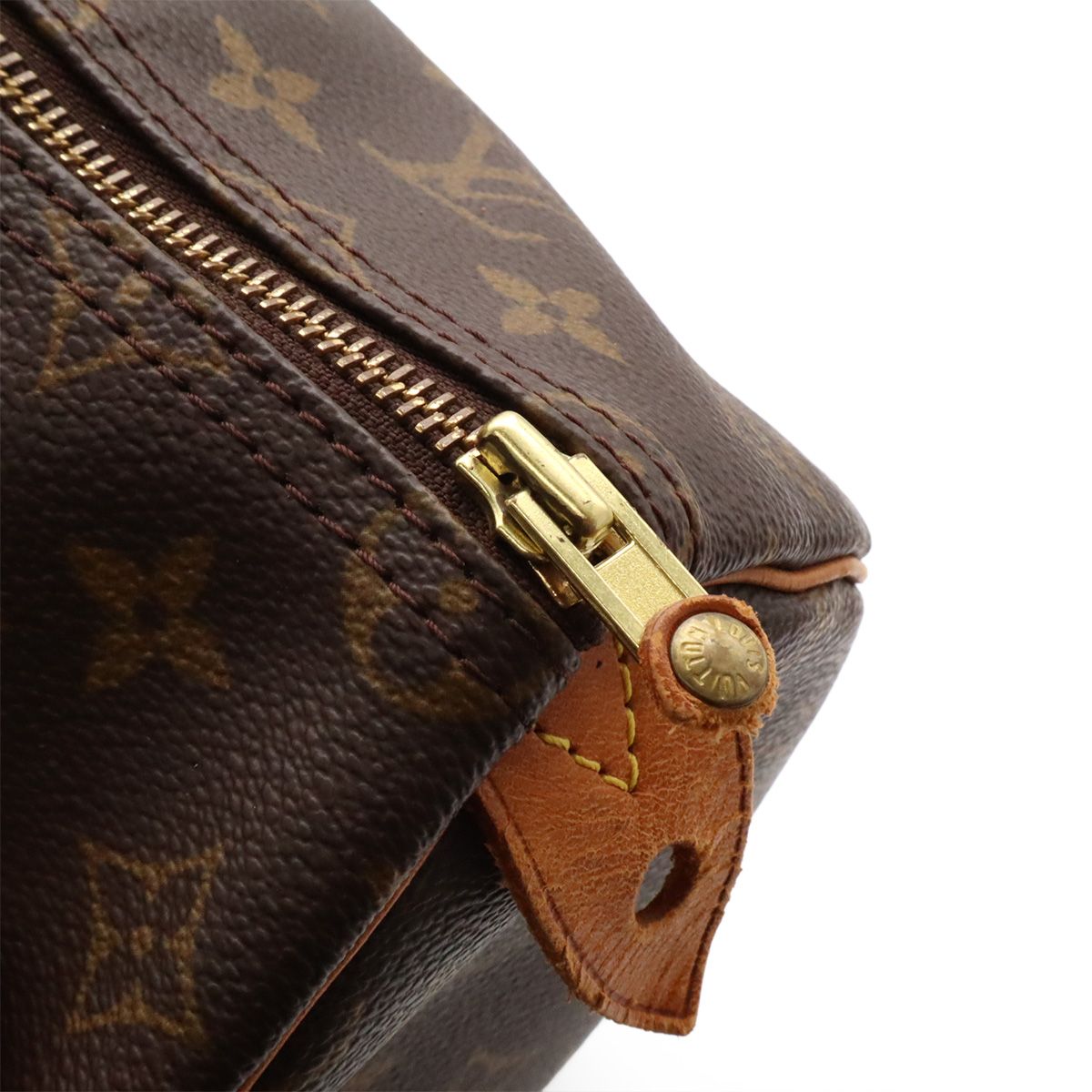 Louis Vuitton Monogram Speedy 35 Mini Boston Bag Purse — view 5