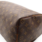 Louis Vuitton Monogram Speedy 35 Mini Boston Bag Purse — view 3