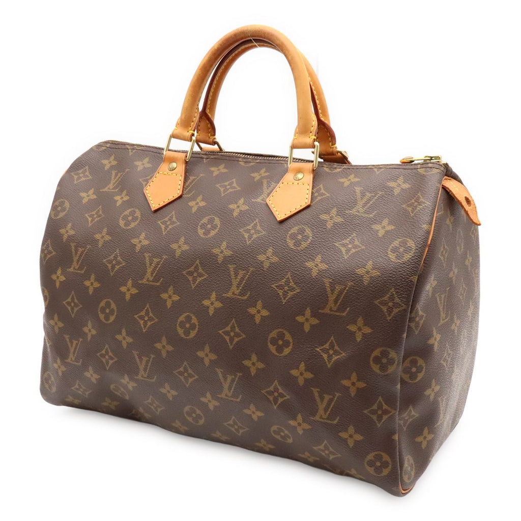 Louis Vuitton Monogram Speedy 35 Mini Boston Bag Purse — view 2