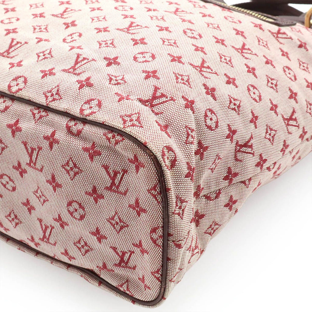 Louis Vuitton Monogram Mini Lucille GM Tote Cherry Canvas Leather — view 3