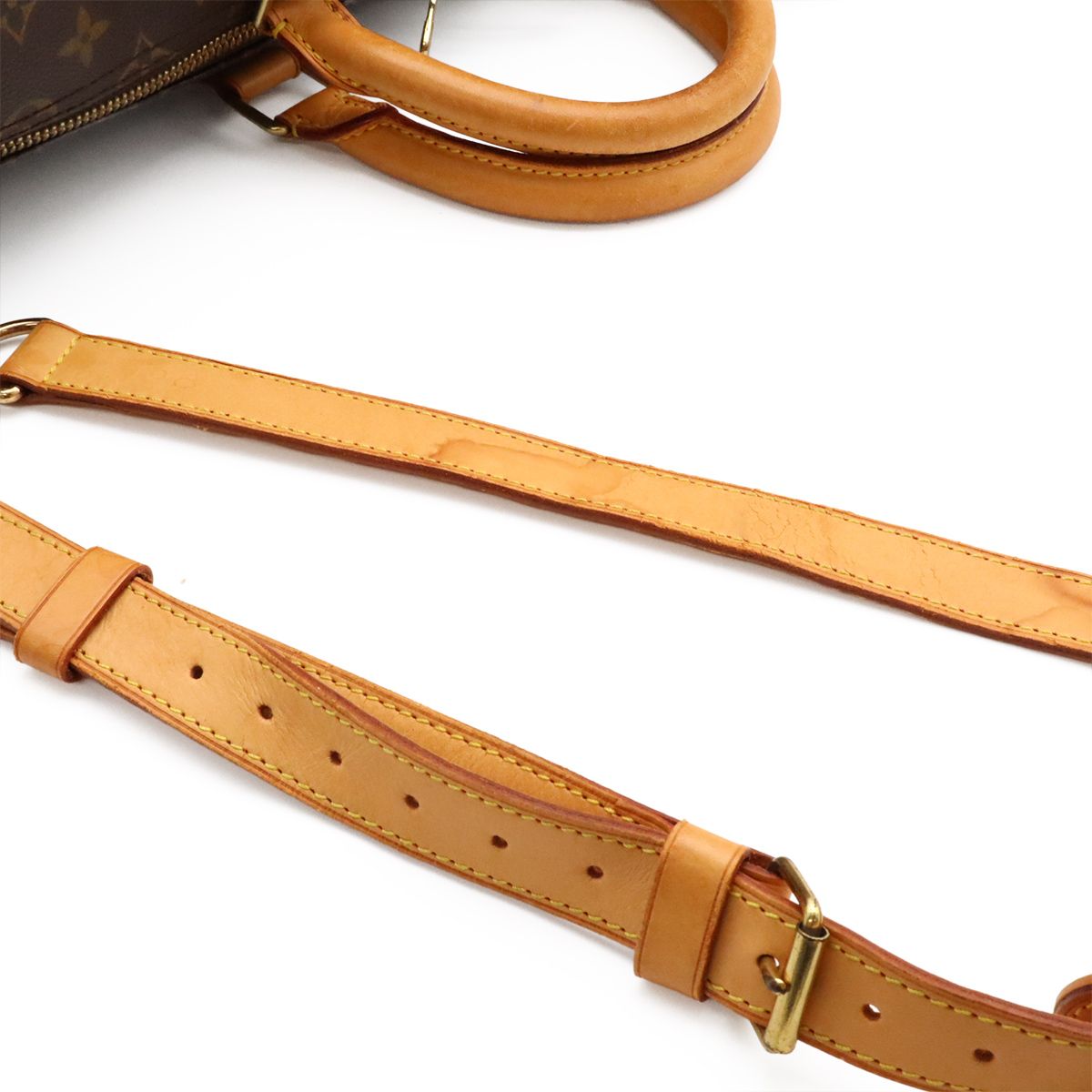 Louis Vuitton Monogram Keepall Bandouliere 50 Boston Bag Purse 2-Way — view 5