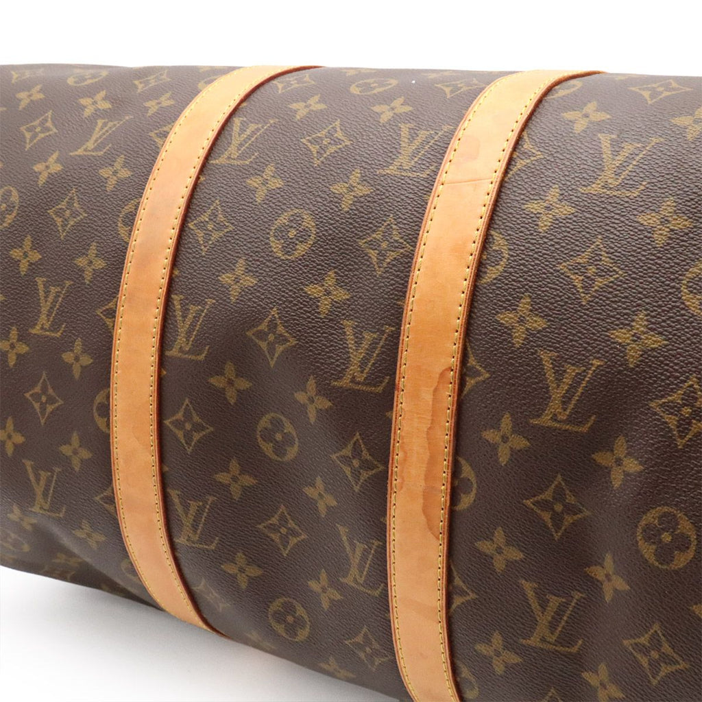 Louis Vuitton Monogram Keepall Bandouliere 50 Boston Bag Purse 2-Way — view 8