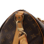 Louis Vuitton Monogram Keepall Bandouliere 50 Boston Bag Purse 2-Way — view 7