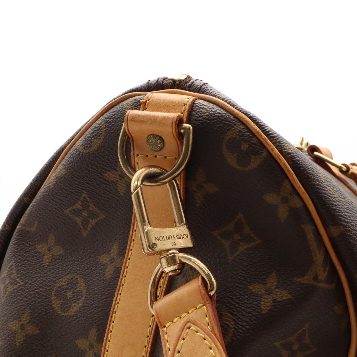 Louis Vuitton Monogram Keepall Bandouliere 50 Boston Bag Purse 2-Way — view 7