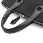 Hermes Sac Ibou MM Tote Canvas Leather Black Silver — view 4