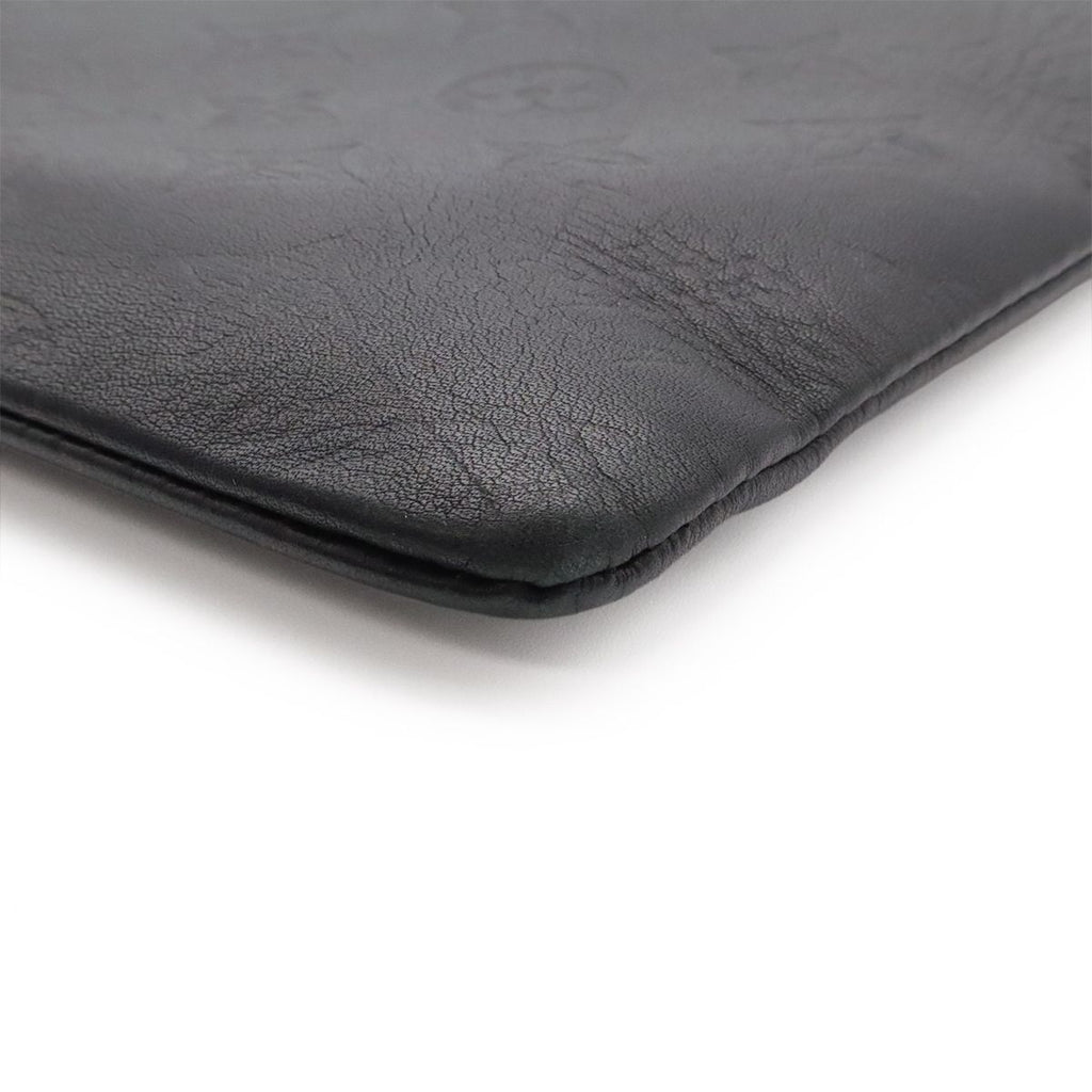 Louis Vuitton Monogram Shadow Pochette Discovery Clutch — view 3