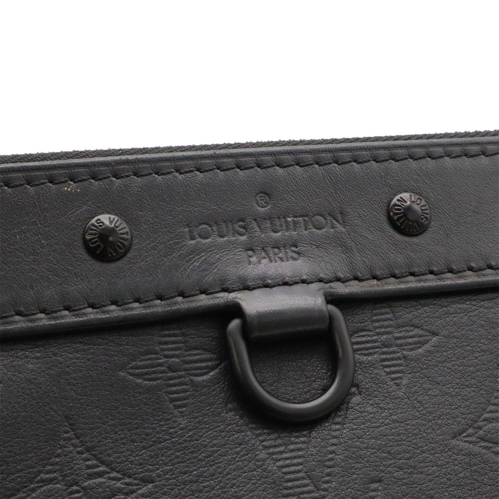 Louis Vuitton Monogram Shadow Pochette Discovery Clutch — view 6