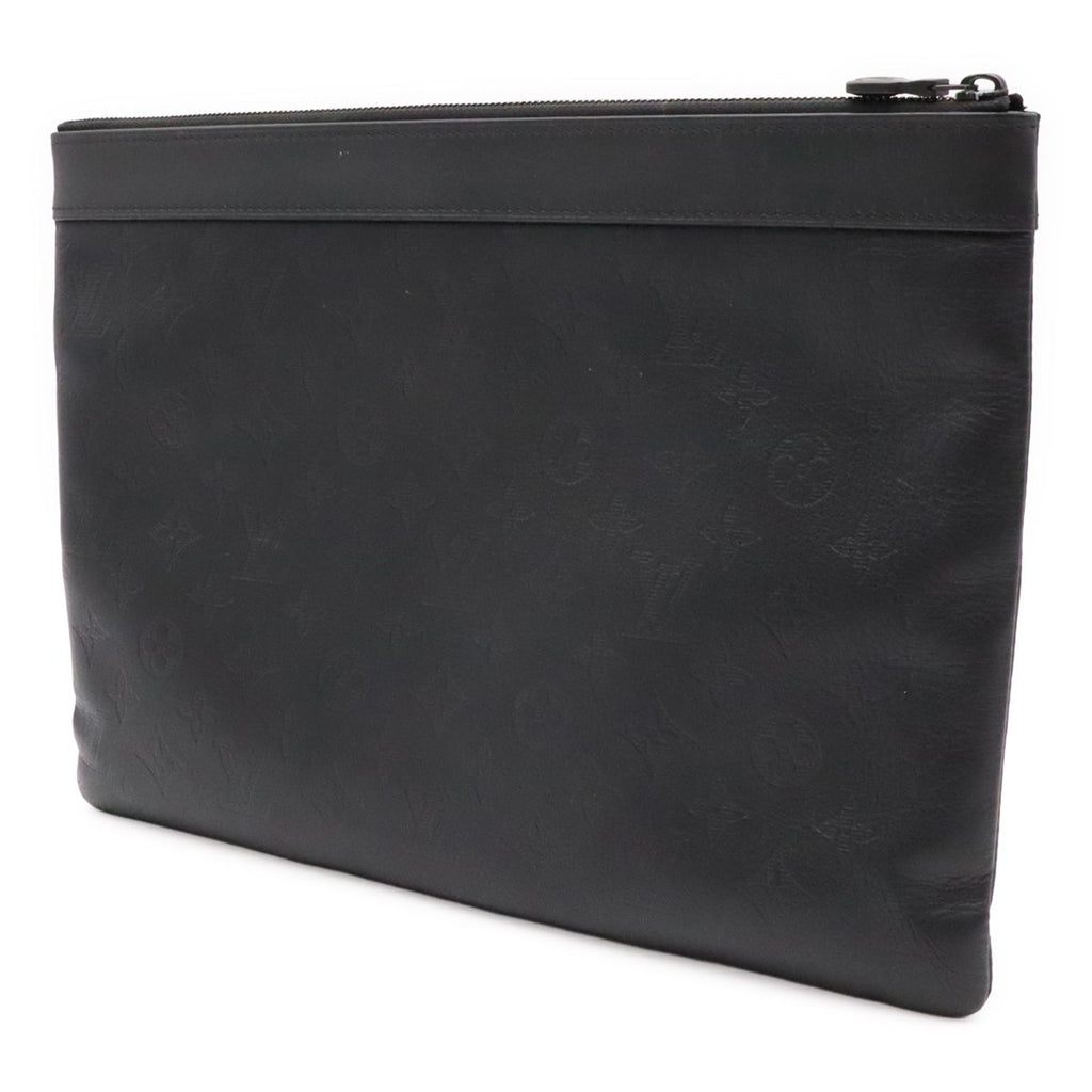 Louis Vuitton Monogram Shadow Pochette Discovery Clutch — view 2