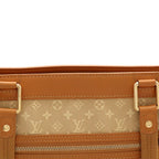 Louis Vuitton Monogram Mini Lucille PM Tote Shoulder Bag Canvas Leather Beige — view 7