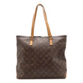 Louis Vuitton Monogram Cabas Mezzo Tote Shoulder