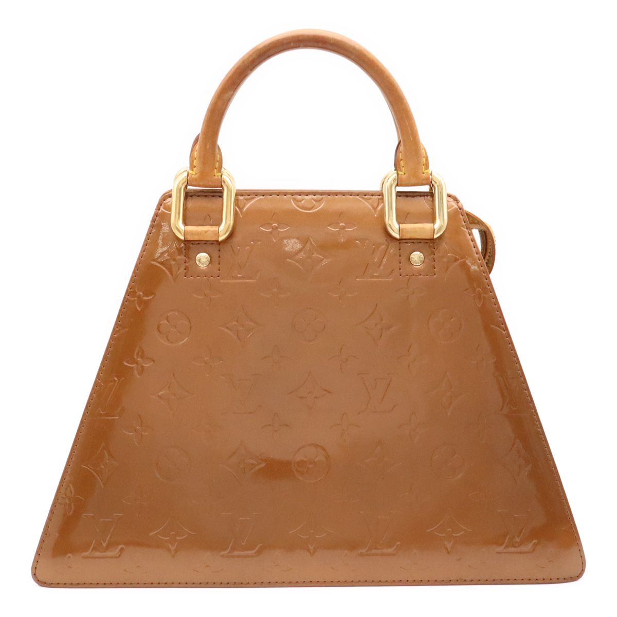 Louis Vuitton Monogram Vernis Forsyth Mini Bag Enamel Patent Leather Blanc