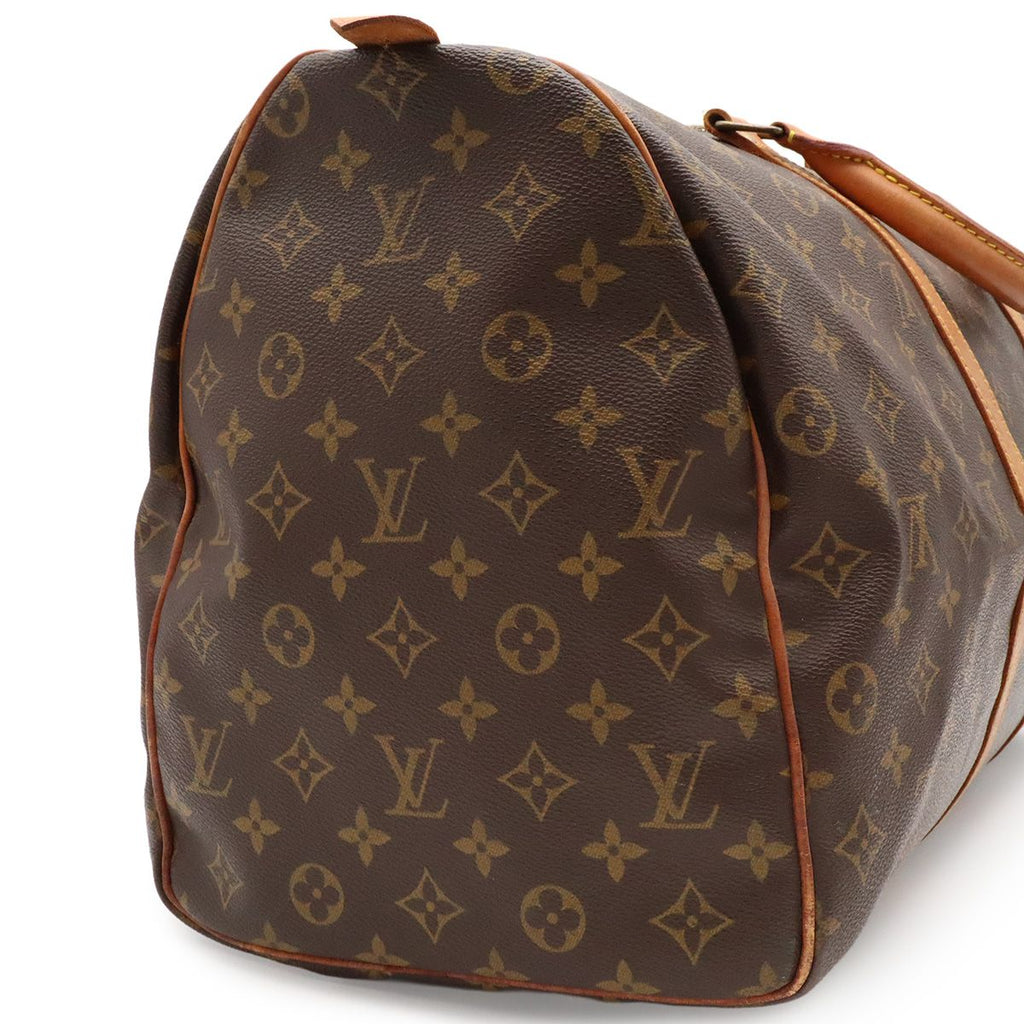 Louis Vuitton Monogram Keepall 50 Boston Bag Purse — view 7