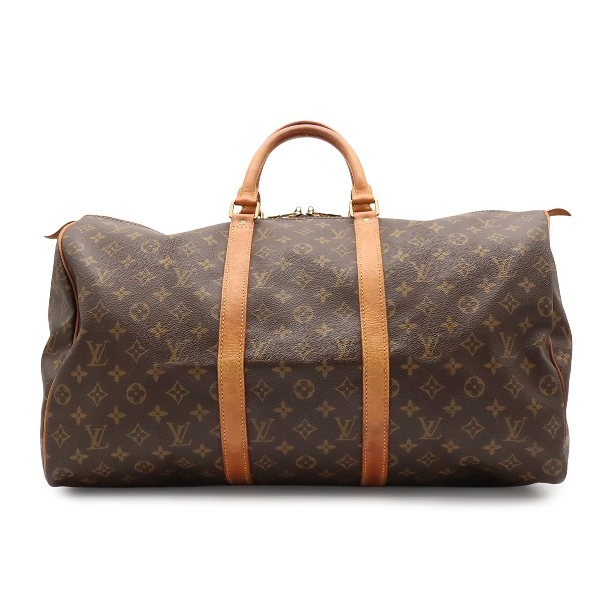 Louis Vuitton Monogram Keepall 50 Boston Bag Purse