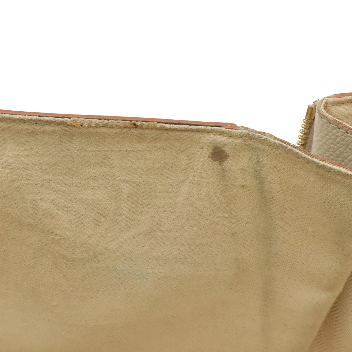 Loewe Hammock Small 2-Way Shoulder Bag Crossbody Leather Sand Beige Gold — view 8