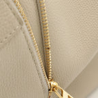 Loewe Hammock Small 2-Way Shoulder Bag Crossbody Leather Sand Beige Gold — view 9