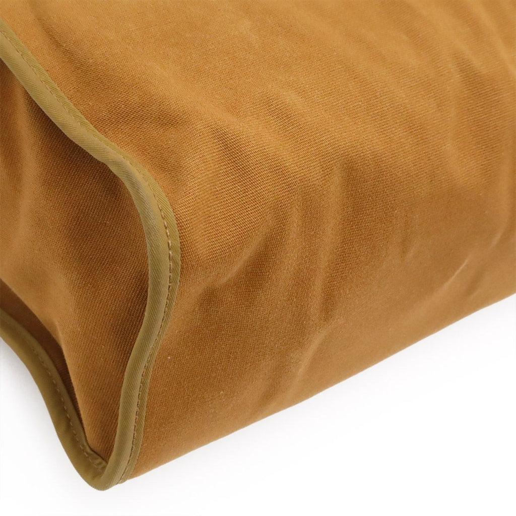 Hermes Herbag Zip PM 2-Way Shoulder Bag Toile Officier Light Brown Dark Pouch — view 3