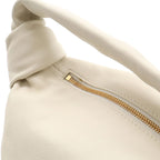 Bottega Veneta Double Knot Handbag Leather White — view 6