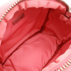 Prada Triangle Logo Mini Bag 2-Way Nylon Begonia Pink Domestic Purchase — view 8