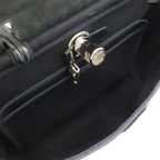 Hermes Herbag PM 2-Way Shoulder Bag Toile GM Leather Beige Black Light Brown — view 8