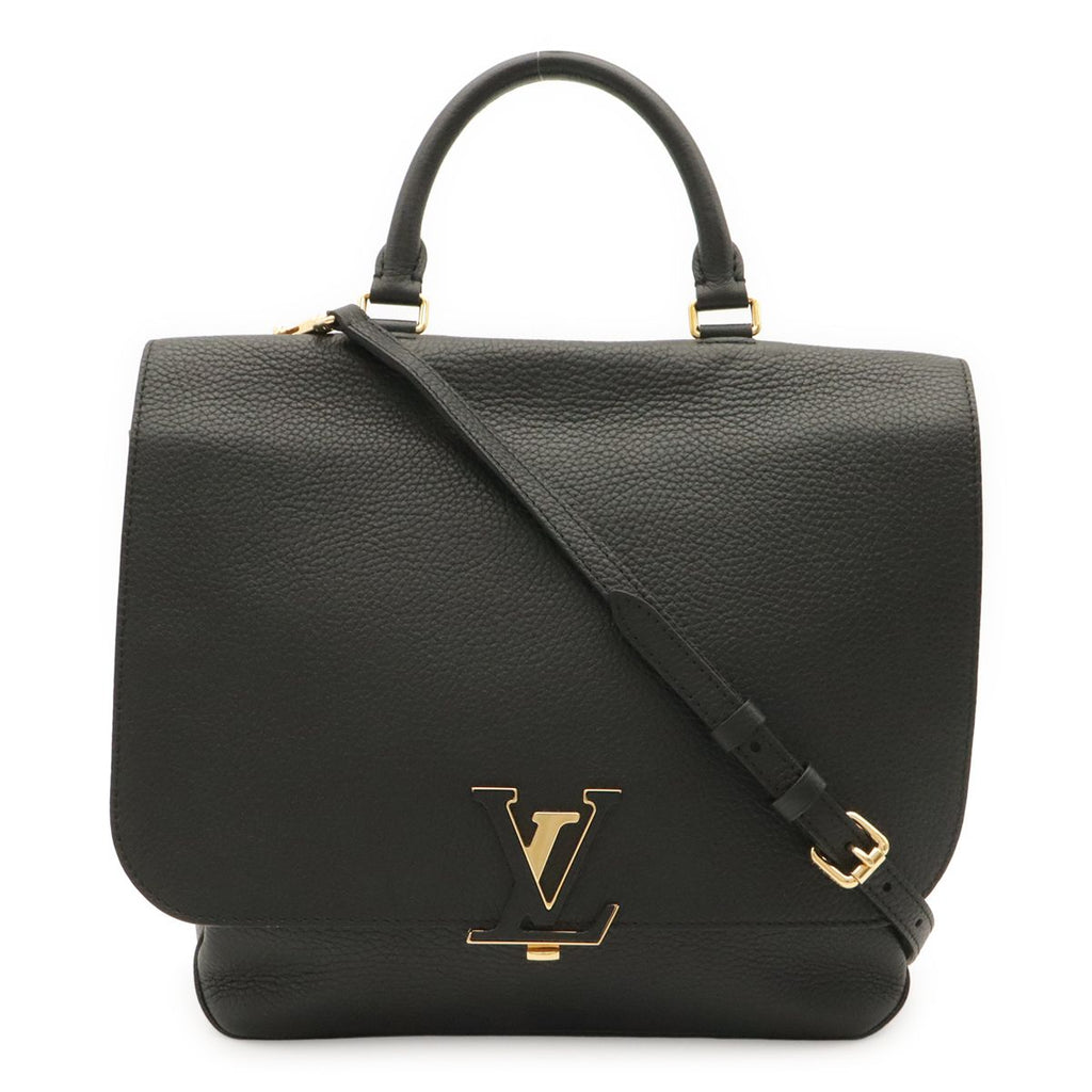 Louis Vuitton Parnassea Volta One Handle Handbag 2-Way Shoulder Leather Noir