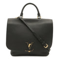 Louis Vuitton Parnassea Volta One Handle Handbag 2-Way Shoulder Leather Noir