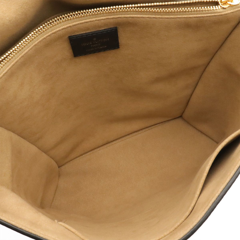 Louis Vuitton Parnassea Volta One Handle Handbag 2-Way Shoulder Leather Noir — view 7