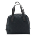 Gucci GG Canvas Mini Bag Tote Leather Black
