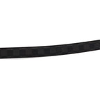 Louis Vuitton Damier Graphite Ceinture Force Belt Silver — view 5