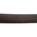 Louis Vuitton Damier Graphite Ceinture Force Belt Silver — view 9