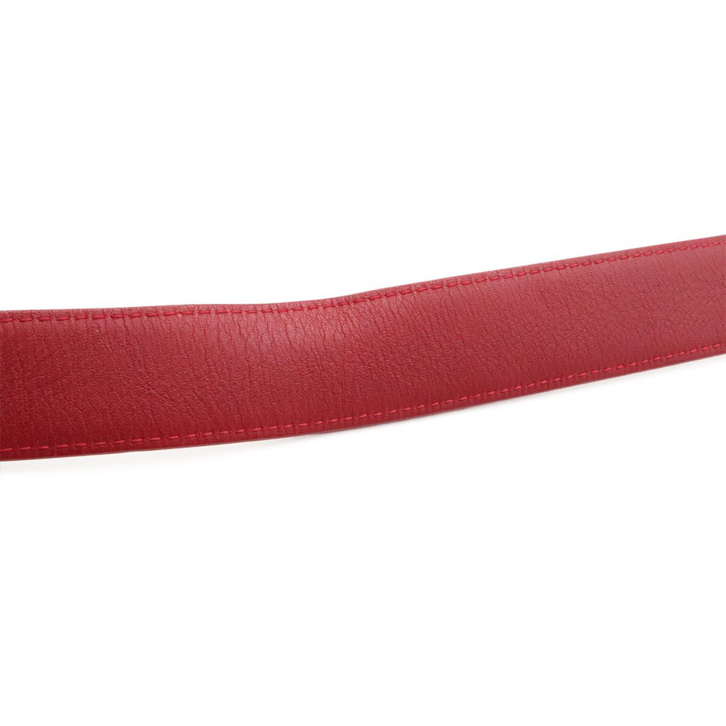 Louis Vuitton Monogram Multicolor Ceinture Carre Belt Leather Blanc White 80 — view 6