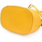 Gucci Bright Diamante Drawstring Shoulder Bag Crossbody Leather Yellow Gold — view 7