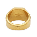 Louis Vuitton Signet Ring Monogram L Gold Plated — view 3