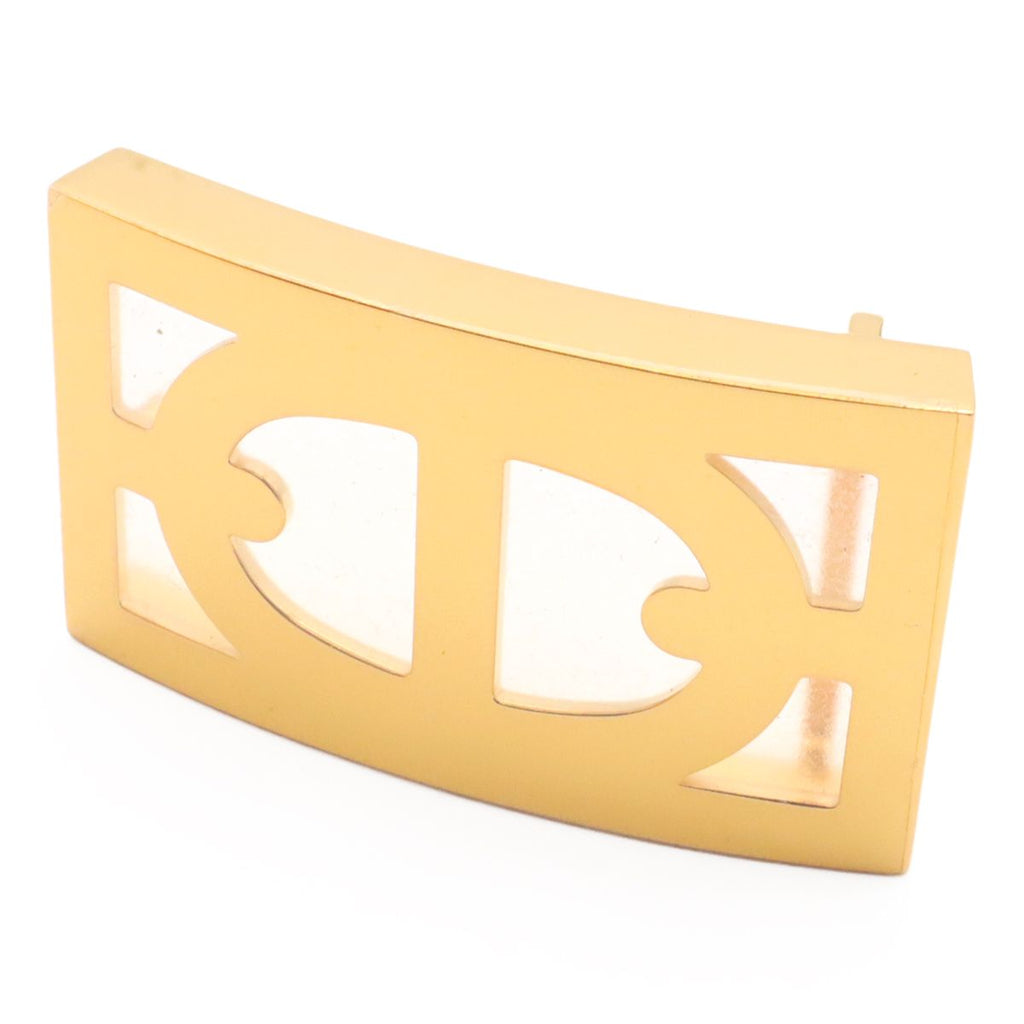 Hermes Chaine D'ancre Reversible Belt Leather Black Brown Gold 85 — view 3