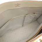 Louis Vuitton Suhali Faburo Tote Studs Leather Blanc White — view 5