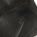 Chanel CC Logo Chain Tote Shoulder Bag Caviar Leather Black Gold — view 9