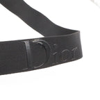 Dior Trotter Shoulder Bag Crossbody Jacquard Canvas Leather Black — view 5