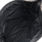 Dior Trotter Shoulder Bag Crossbody Jacquard Canvas Leather Black — view 8