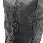 Bottega Veneta Quilted Shoulder Bag Nappa Leather Dark Gray — view 8
