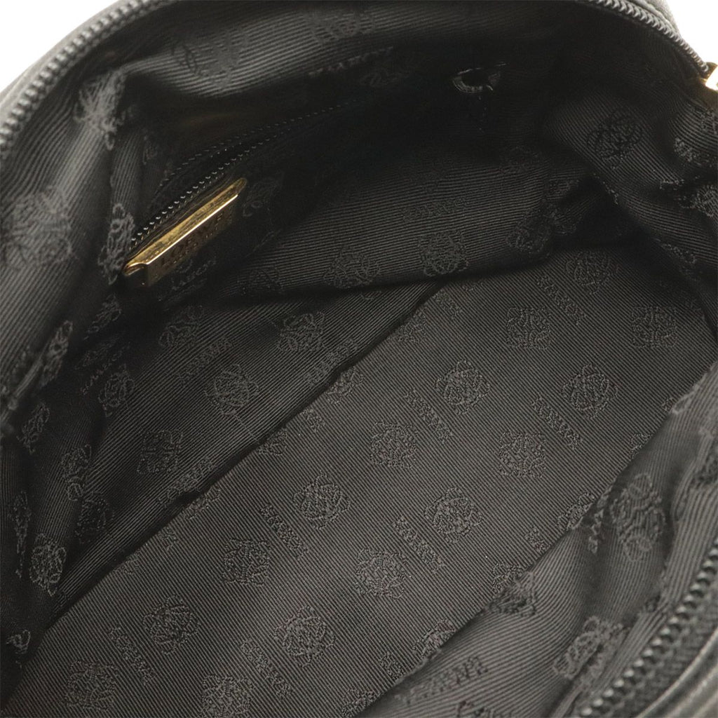 Loewe Anagram Mini Bag Mini Tote Leather Black — view 7