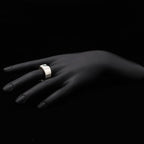 Hermes Candy Ring Logo Silver Blue — view 7
