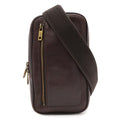 Louis Vuitton Utah Belt Bag Hip Leather Cafe Brown