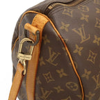 Louis Vuitton Monogram Keepall Bandouliere 45 Boston Bag Purse 2-Way — view 7